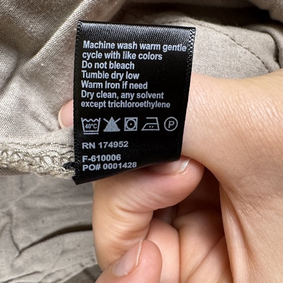 Flint & Tinder Shorts Mens 34 Beige Khaki‎ 365 Chino Stretch Huckberry Everyday - Picture 6 of 12